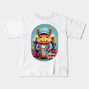 Welcome Spring 01 Kids T-Shirt